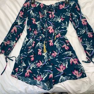 Off the shoulder romper!!